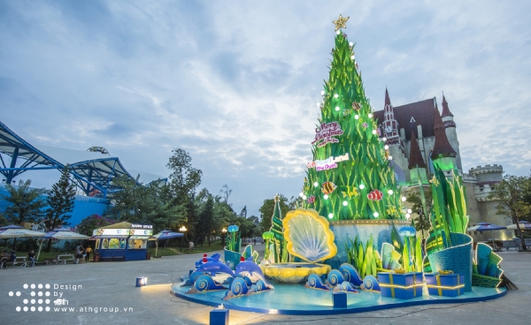 BẢN GIAO HƯỞNG GIÁNG SINH TẠI VINPEARL LAND PHÚ QUỐC