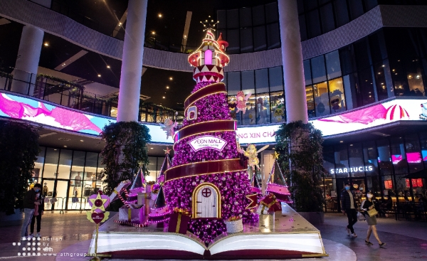 “ĐỘT NHẬP” XƯỞNG QUÀ TẶNG GIÁNG SINH TẠI AEON MALL HÀ ĐÔNG