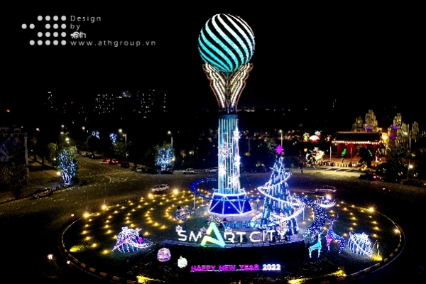 GIÁNG SINH TRÊN DẢI NGÂN HÀ TẠI VINHOMES SMART CITY
