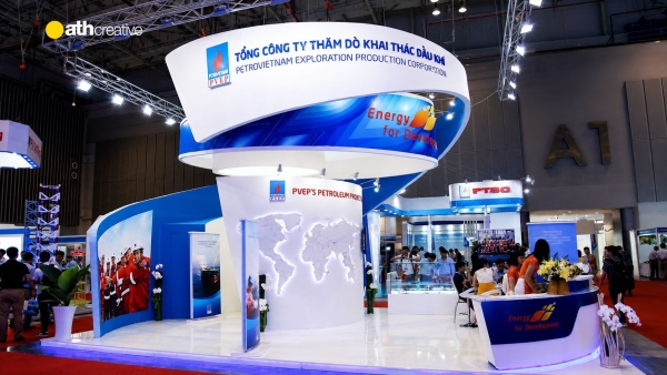 THIẾT KẾ BOOTH TRIỂN LÃM PVEP