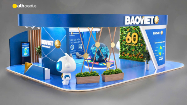 THIẾT KẾ BOOTH TRIỂN LÃM BẢO VIỆT