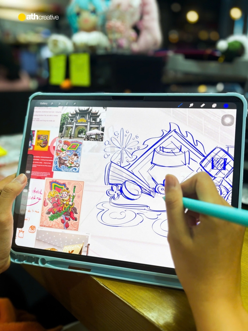 Ngọ phi sắc Xuân: Khi Tết “bật mood” tại ATH Creative