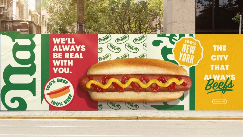 Nathan's Famous có bộ diện mạo mới vô cùng hấp dẫn và độc đáo