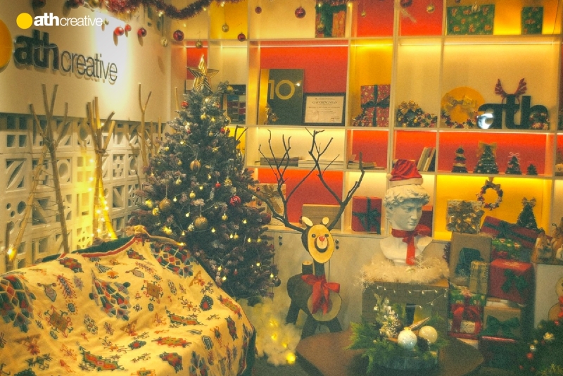 Giáng sinh đã thực sự về tới ATH Creative….