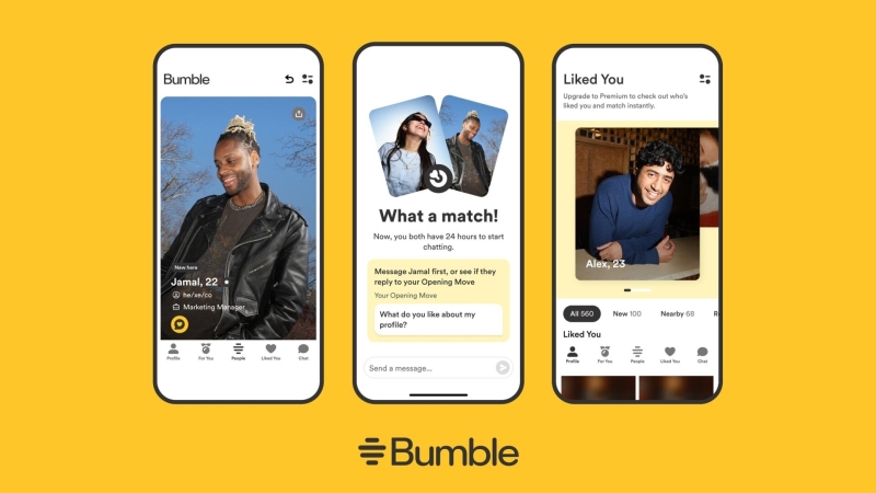 Bumble - Ứng dụng hẹn hò, kết nối nổi tiếng thay đổi bộ nhận diện