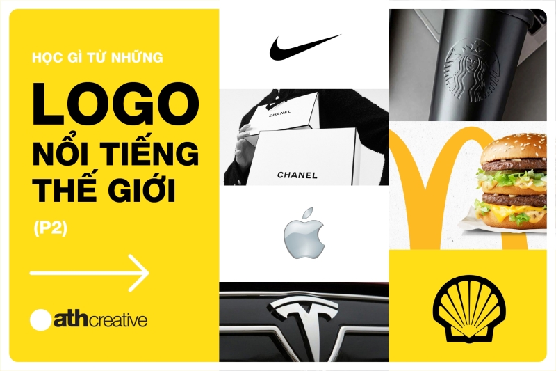 Học được gì từ những logo nổi tiếng thế giới (P1)