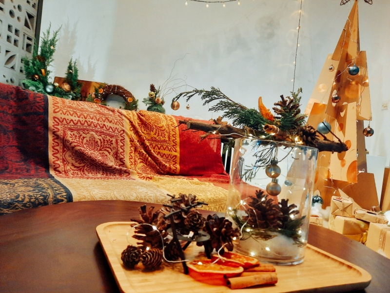 6 ý tưởng trang trí Giáng sinh thân thiện với văn phòng