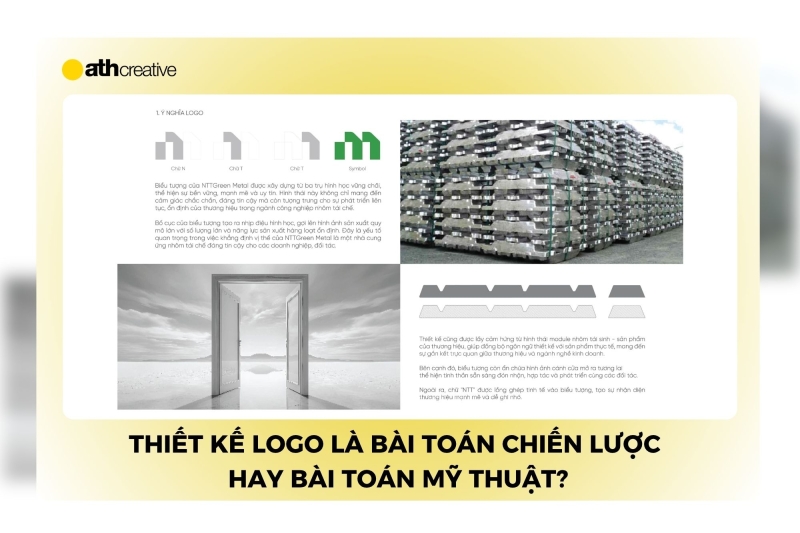 Thiết kế logo là bài toán chiến lược hay bài toán mỹ thuật?