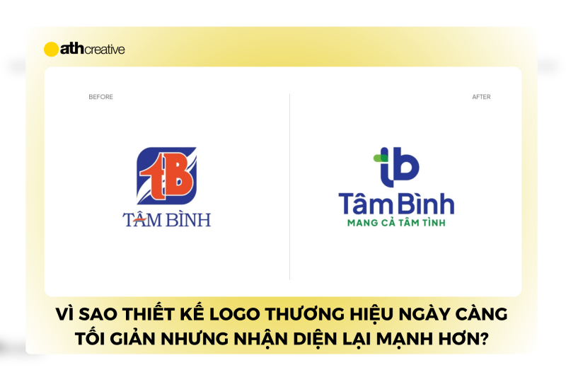 Vì sao thiết kế logo thương hiệu ngày càng tối giản nhưng nhận diện lại mạnh hơn?