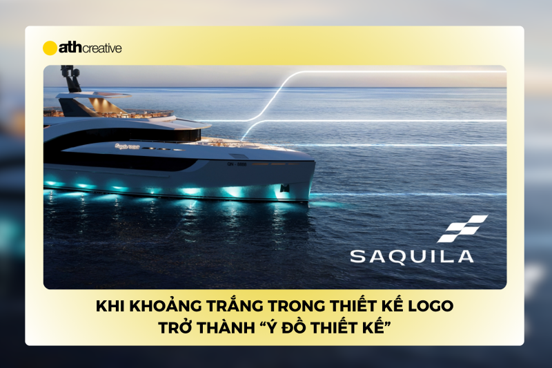 Khi khoảng trắng trong thiết kế logo trở thành “ý đồ thiết kế”