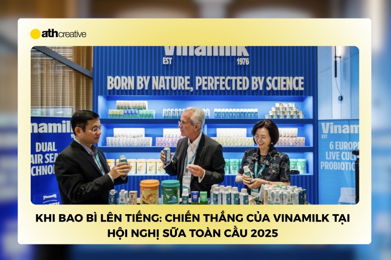 Khi bao bì lên tiếng: Chiến thắng của Vinamilk tại Hội Nghị Sữa Toàn Cầu 2025