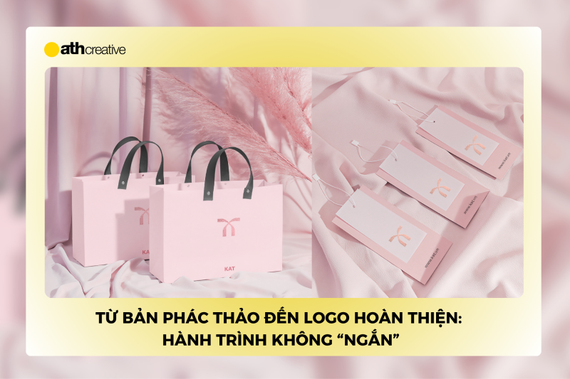 Từ bản phác đầu tiên đến logo hoàn thiện - Hành trình không “ngắn”