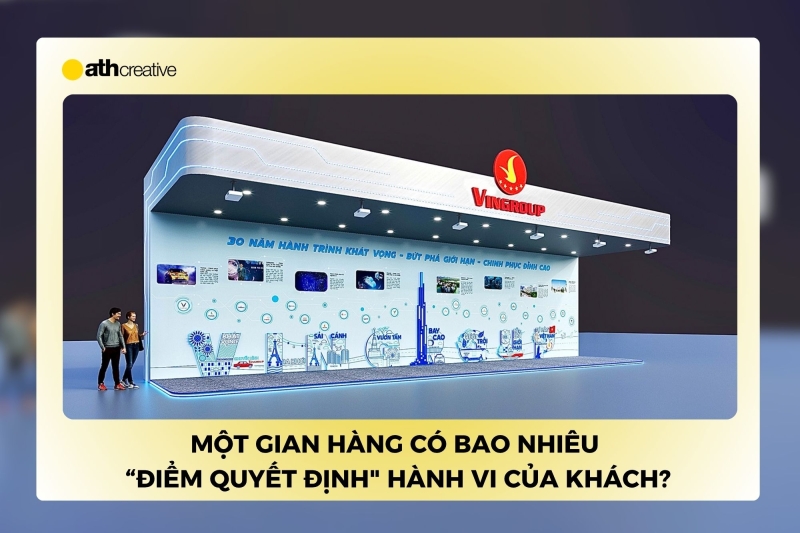 Một gian hàng có bao nhiêu “điểm quyết định” hành vi của khách?