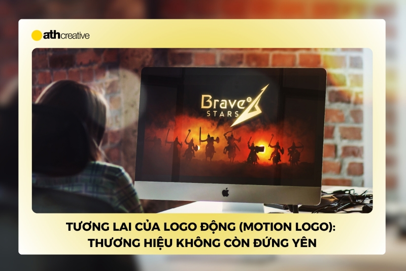 Tương lai của logo động (motion logo): Thương hiệu không còn “đứng yên”