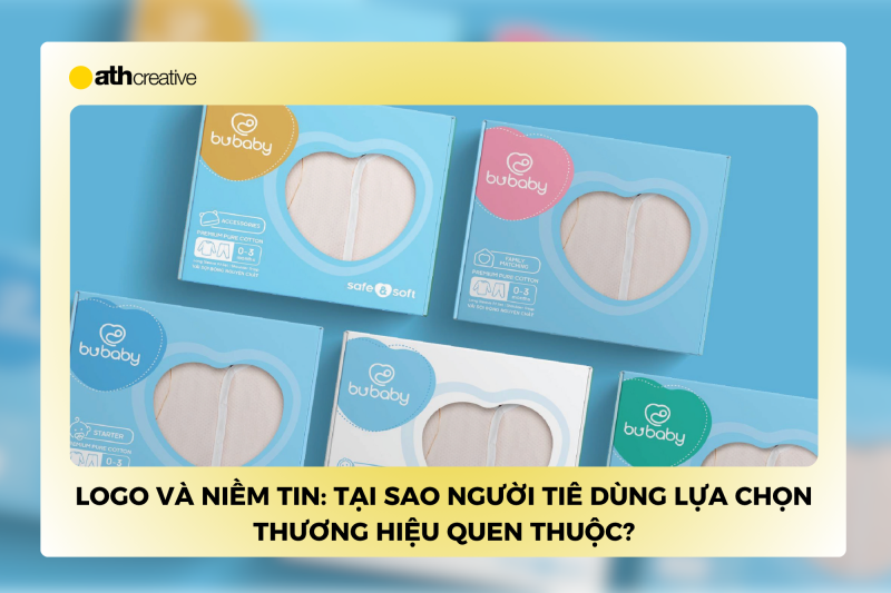 Logo và niềm tin: Tại sao người tiêu dùng chọn thương hiệu quen thuộc?