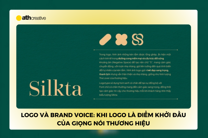 Logo và Brand Voice: Khi logo là điểm khởi đầu của giọng nói thương hiệu