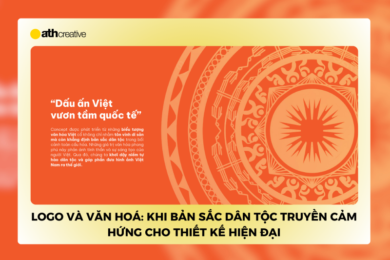 Logo và văn hoá: Khi bản sắc dân tộc truyền cảm hứng cho thiết kế hiện đại