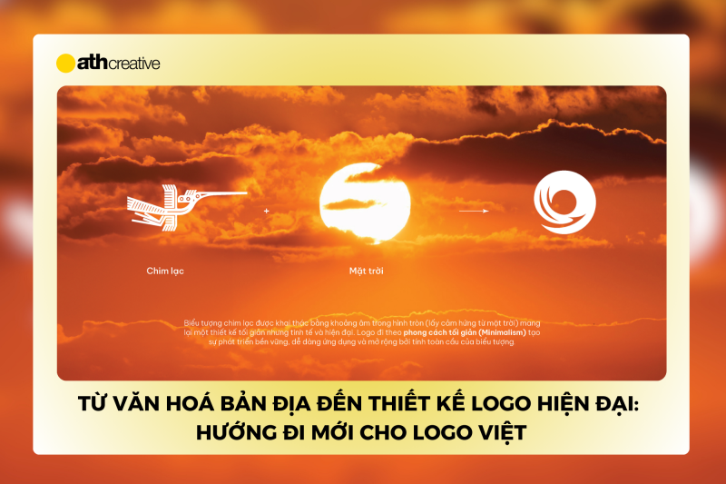 Từ văn hoá bản địa đến thiết kế logo hiện đại: Hướng đi mới cho logo Việt