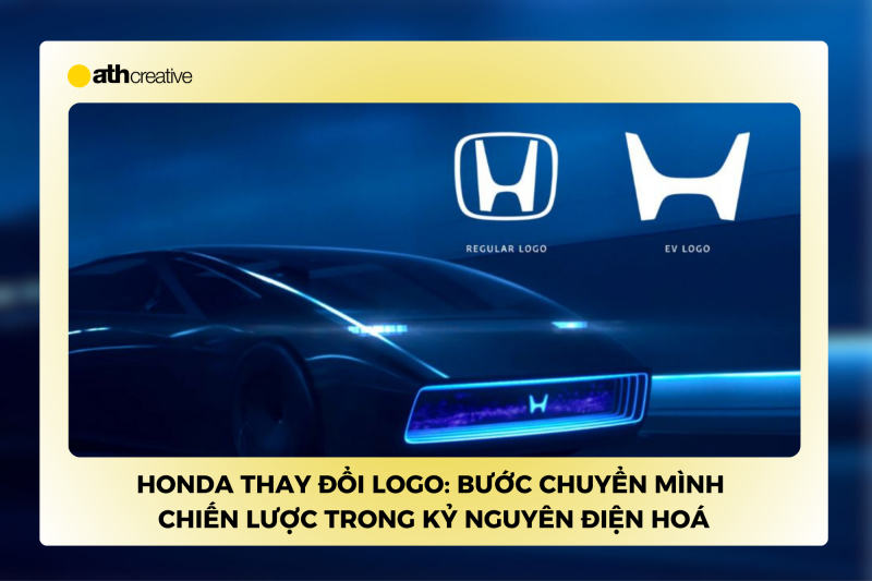 Honda thay đổi logo: Bước chuyển mình chiến lược trong kỷ nguyên điện hóa
