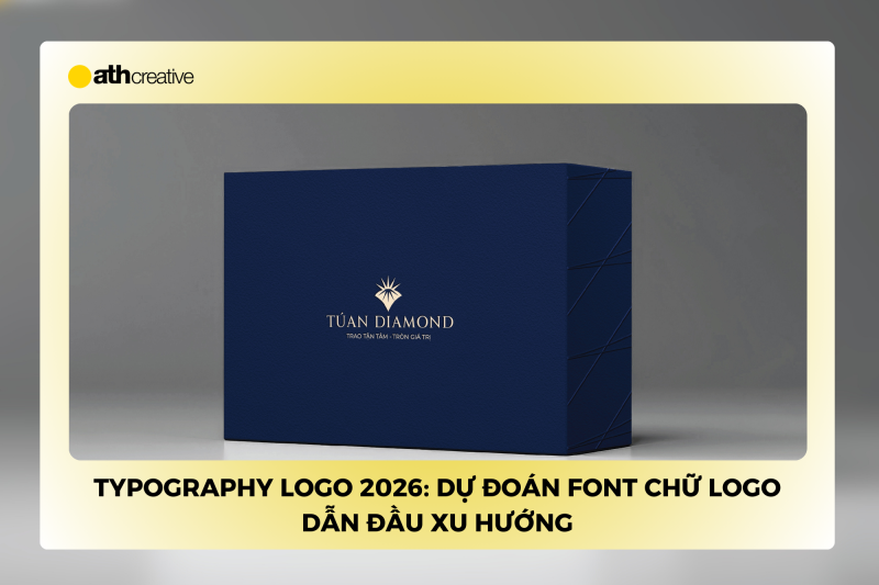 Typography Logo 2026: Dự đoán font chữ logo dẫn đầu xu hướng