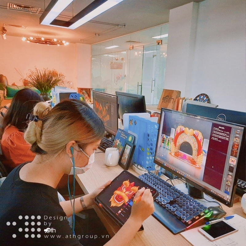 Mùa trăng đến sớm tràn ngập văn phòng ATH