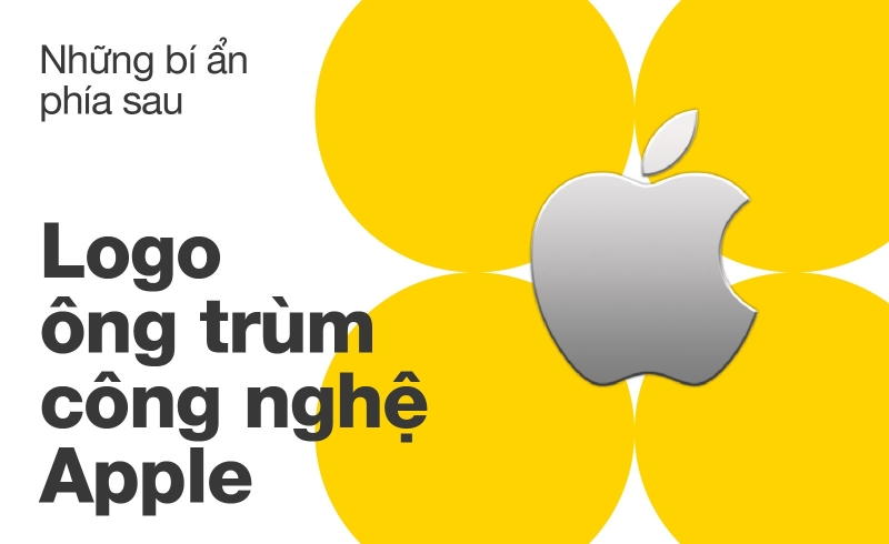 NHỮNG BÍ ẨN PHÍA SAU LOGO ÔNG TRÙM CÔNG NGHỆ APPLE