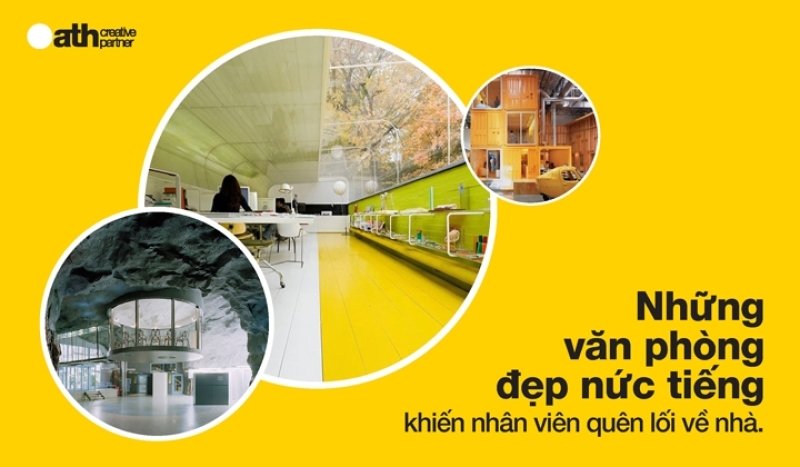 NHỮNG VĂN PHÒNG ĐẸP NỔI TIẾNG KHIẾN NHÂN VIÊN “KHÔNG MUỐN VỀ NHÀ”