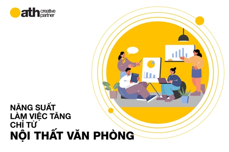 Nội thất văn phòng ảnh hưởng đến 32% năng suất làm việc???