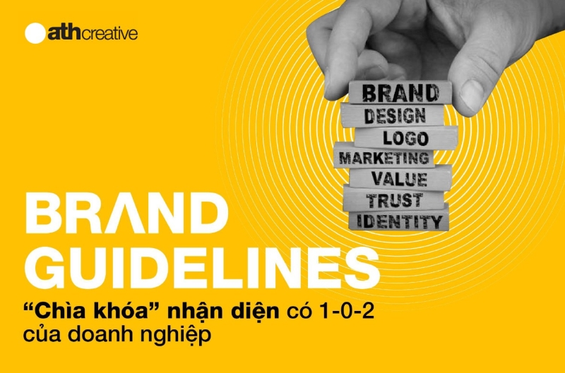 Brand Guidelines - "Chìa khóa" nhận diện có 1-0-2 của doanh nghiệp