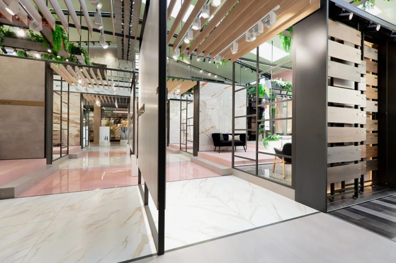 Những mẫu thiết kế showroom vật liệu xây dựng chuyên nghiệp, thu hút